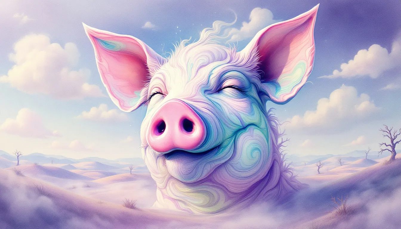 A psychological perspective on pigs in dreams, representing the subconscious mind.