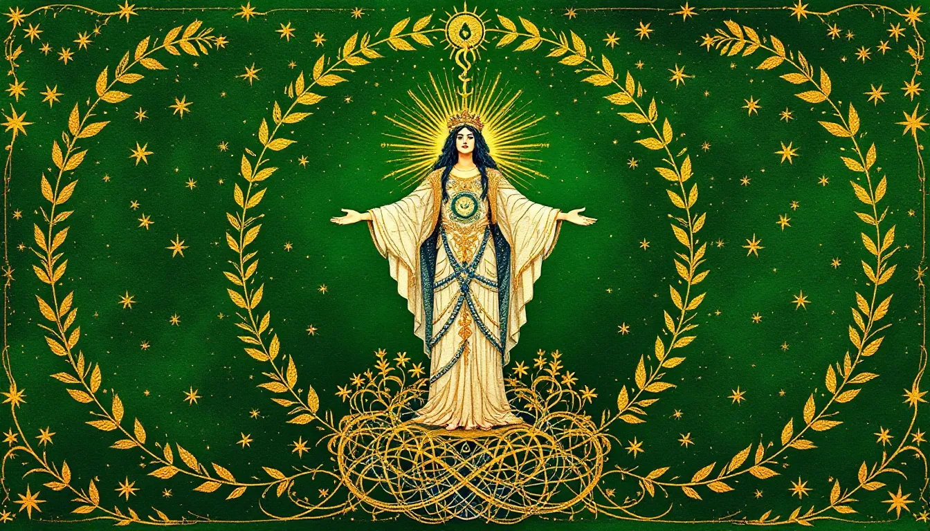 The world tarot card in an upright position, symbolizing positive meaning in tarot readings.